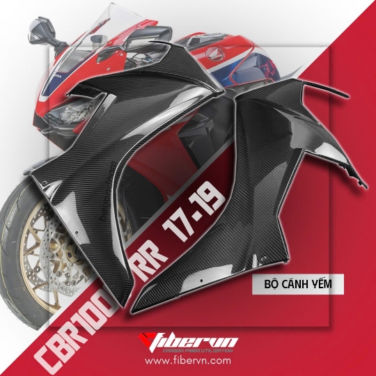Bộ cánh yếm CBR1000 RR 